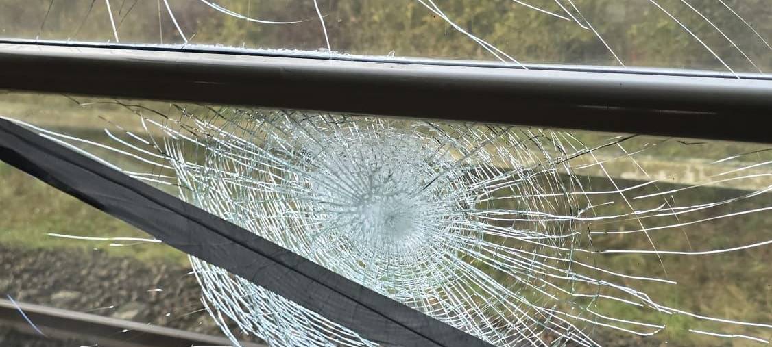 Rot-Weiss Essen-Sonderzug nach Rostock mit Steinen beworfen